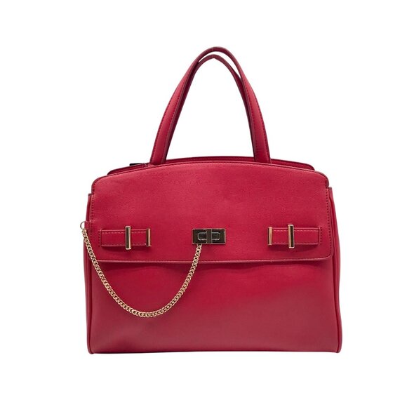 I.N.C. International Concepts Red Pepper Emiliee Medium Satchel Bag - NWT - Picture 1 of 11